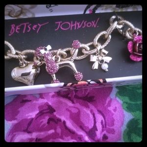 Betsey Johnson poodle bracelet